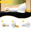Adorable Goose Figurine, Computer Decoration, Small Statue, Easy Installation, Car Navigation