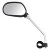 Kolip 1 Pair Bicycle Rearview Mirror Degree Adjustable Riding Convex Reflective Safety Glass Rear View Mirrors
