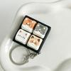 Cute Cartoon Cat Shaped Keycaps Vivid Patterns Smooth Touch Replaceable for Mechanical Gaming Keyboard DIY Desktop Decor