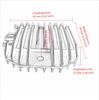 Honda XR250L Compatible Product 2015.20, Part Number 31600-KV6-670 SH272-12