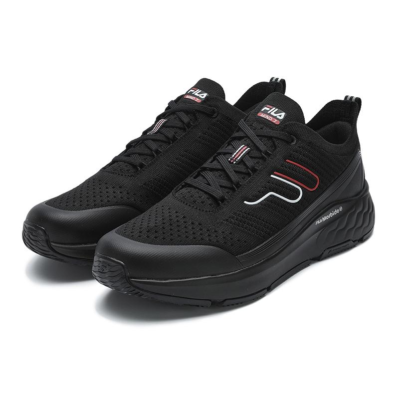 FILA Mind 7 Comfortable Fashion Trendy Sports Non-Slip Wear-Resistant Low-Top Casual Training Test City Commuting Running Shoes A12M421804FBK