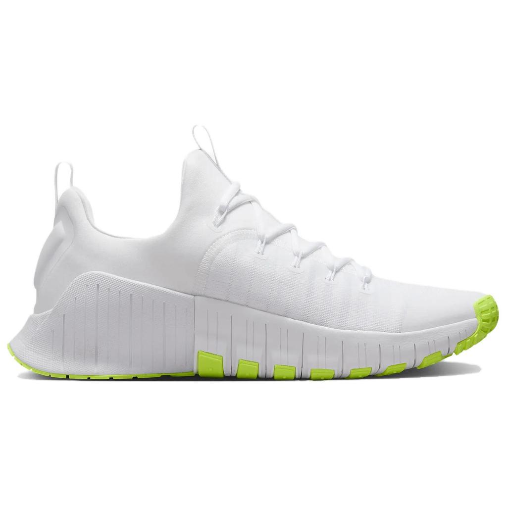 Nike Free Metcon 6 White Volt Unisex Sneakers FJ7127-104