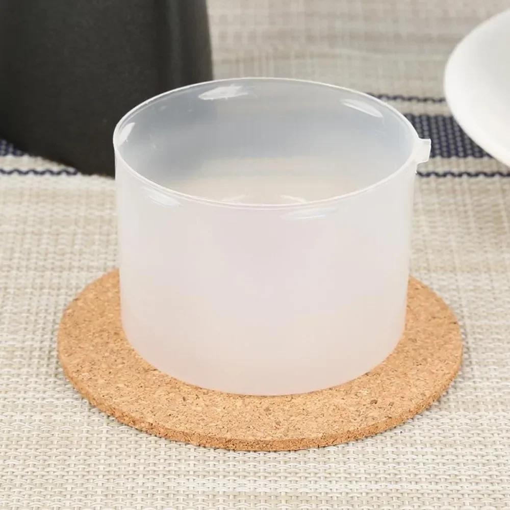 10/60Pcs Natural Cork Coasters Heat Insulation Round Shape Cup Mats Dia 10cm Wine Coffee Tea Table Pad Home Office Kitchen Tool