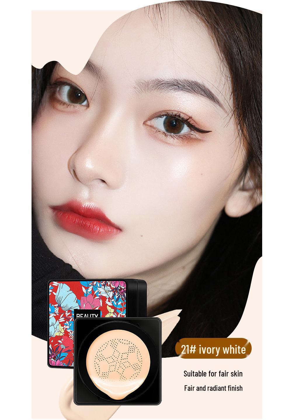 Flawless Water Bomb Elasticity BB/CC Cushion Cream with Concealer & Foundation