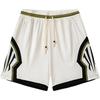 Basketball Series Lace-Up Loose Fit Color Block Basketball Shorts Unisex Shorts 172621304-1
