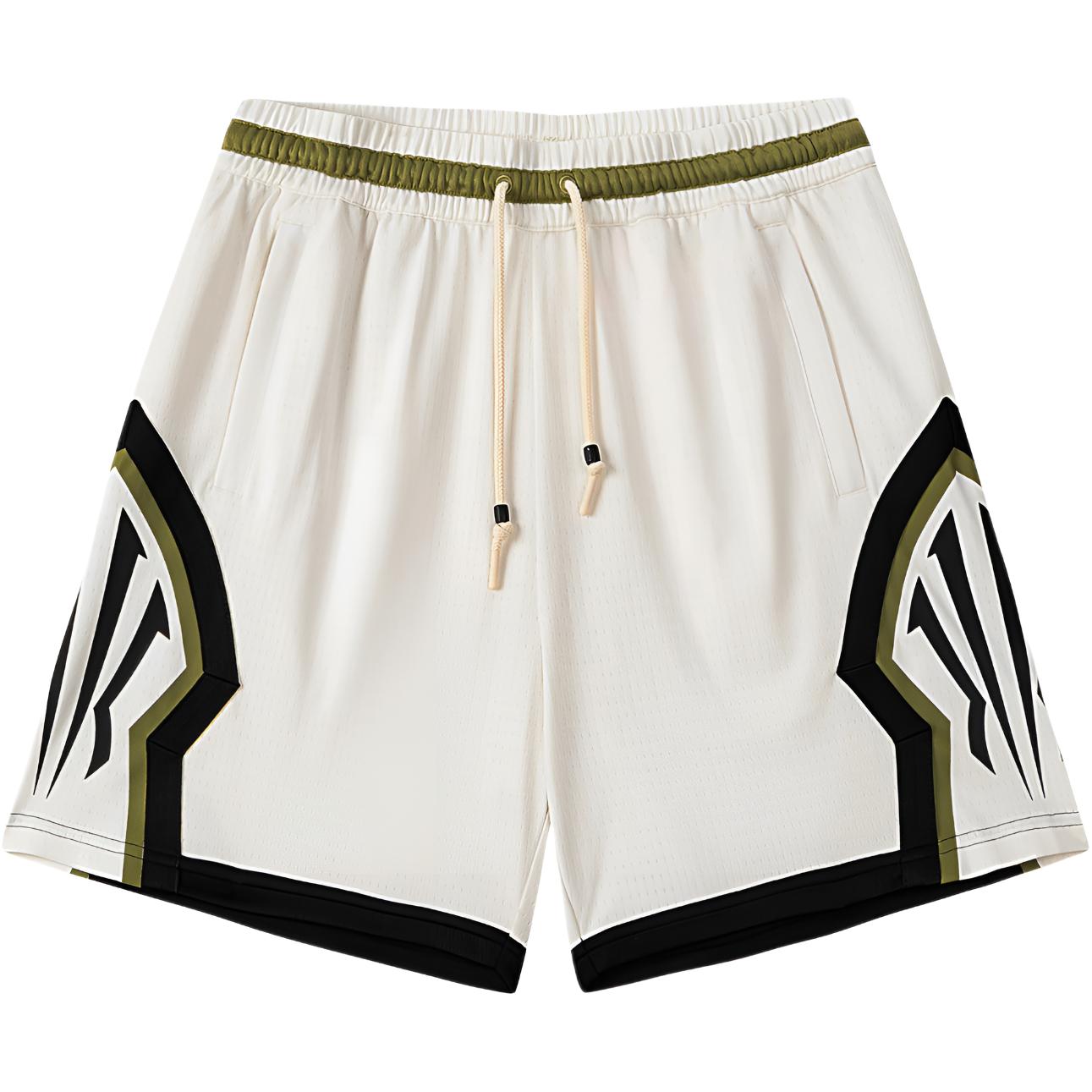 Anta Basketball Series Lace-Up Loose Fit Color Block Basketball Shorts Unisex shorts 172621304-1 S