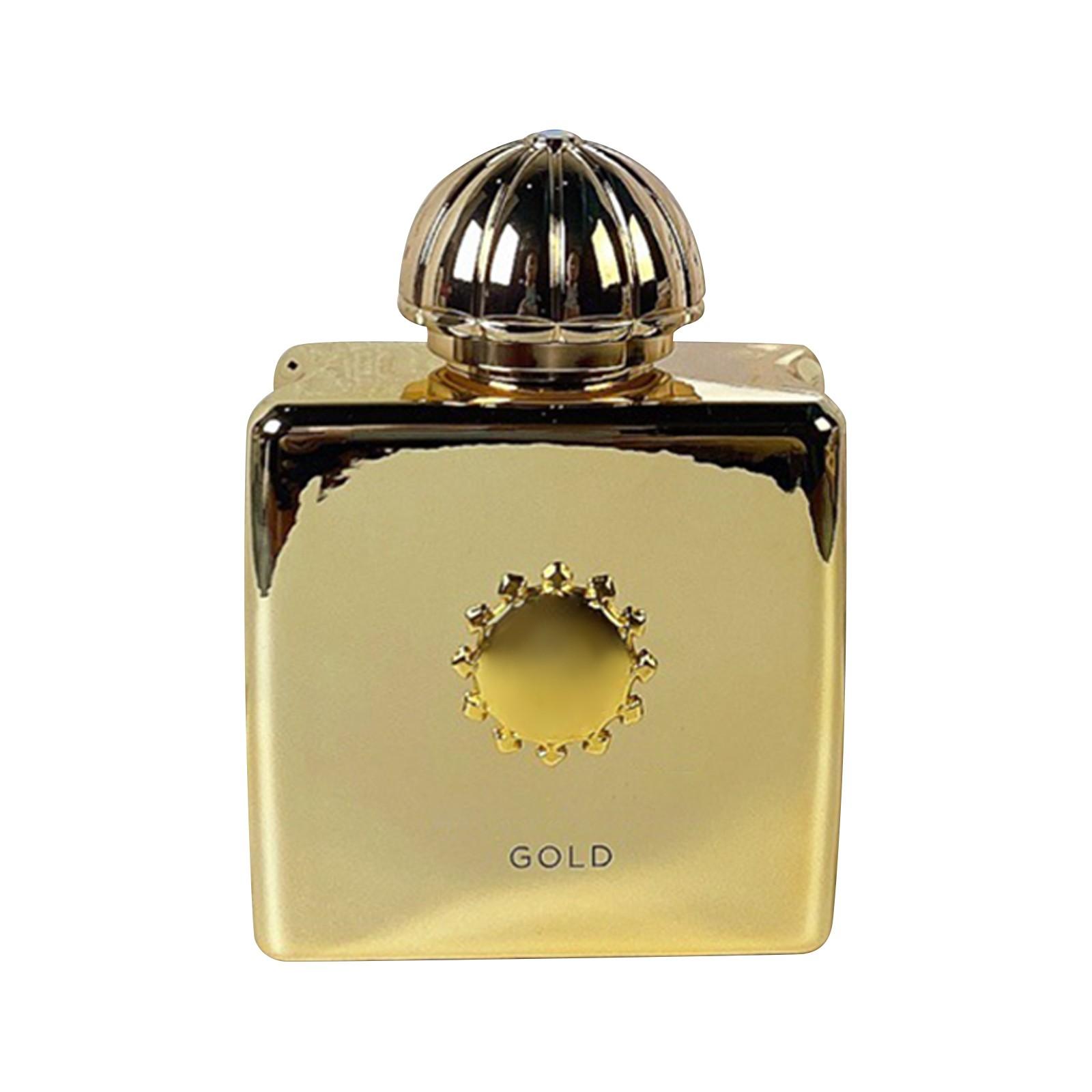 

Золотой женский парфюм И элегантный, с нежным и стойким ароматом. Это стойкий спрей для тела, 100 мл белый