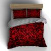 Bold, floral, symmetrical. Bedding Duvet cover sets Duvet covers Pillowcases gifts (1 * Duvet Cover 2 * Pillowcases, without duvet insert)