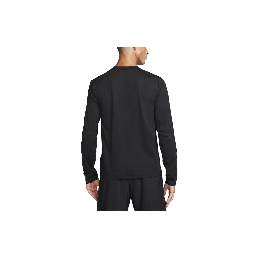 Nike Long-Sleeved Fitness Top Men Tops Black FB8584-010