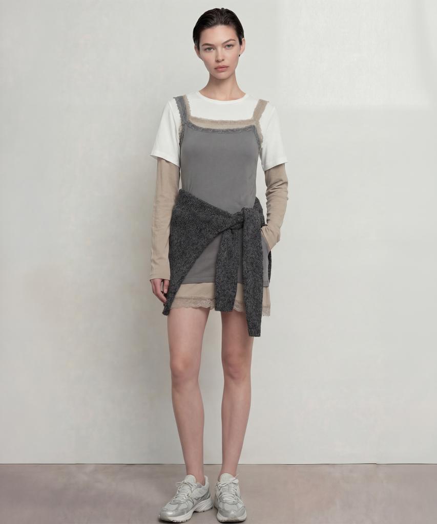 Nomer Weekend Midi Dress Charcoal