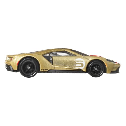 Hot Wheels Boulevard '17 Ford GT Vehicle Toy, Gold, JBL15, Ages 3 and Up