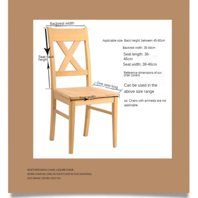 Dining Chair Covers for Dining Room Stretch Chair Covers Parsons Chair Slipcover, for Dining Room Kitchen Chair Protector Cover, Removable, Washable