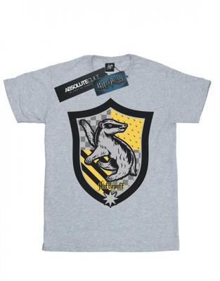 Boys Hufflepuff Crest Flat T-Shirt