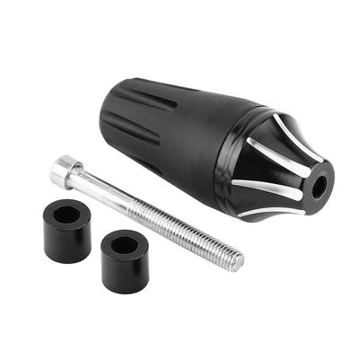 Bolted Slider, Qiilu Auto Frame Slider Crash Protector Wheel Frame Slider Engine Protection Anti-Collision
