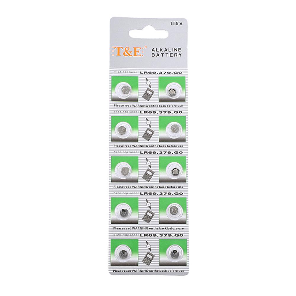 AG1/AG13/AG6/AG7 1.5V Alkaline Button Battery for Watches and Toys