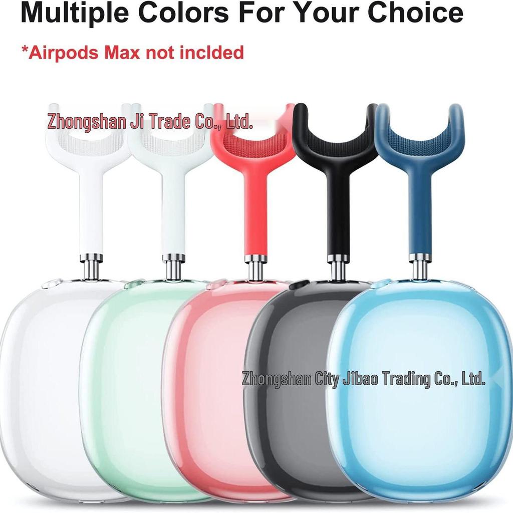Transparent Protective Silicone Case for Apple AirPods Max Over-Ear Headphones