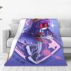 Murder Drones  Flannel Blankets Romance Comedy  Fashion Throw Blankets for Bed Sofa Couch 150*125cm Quilt