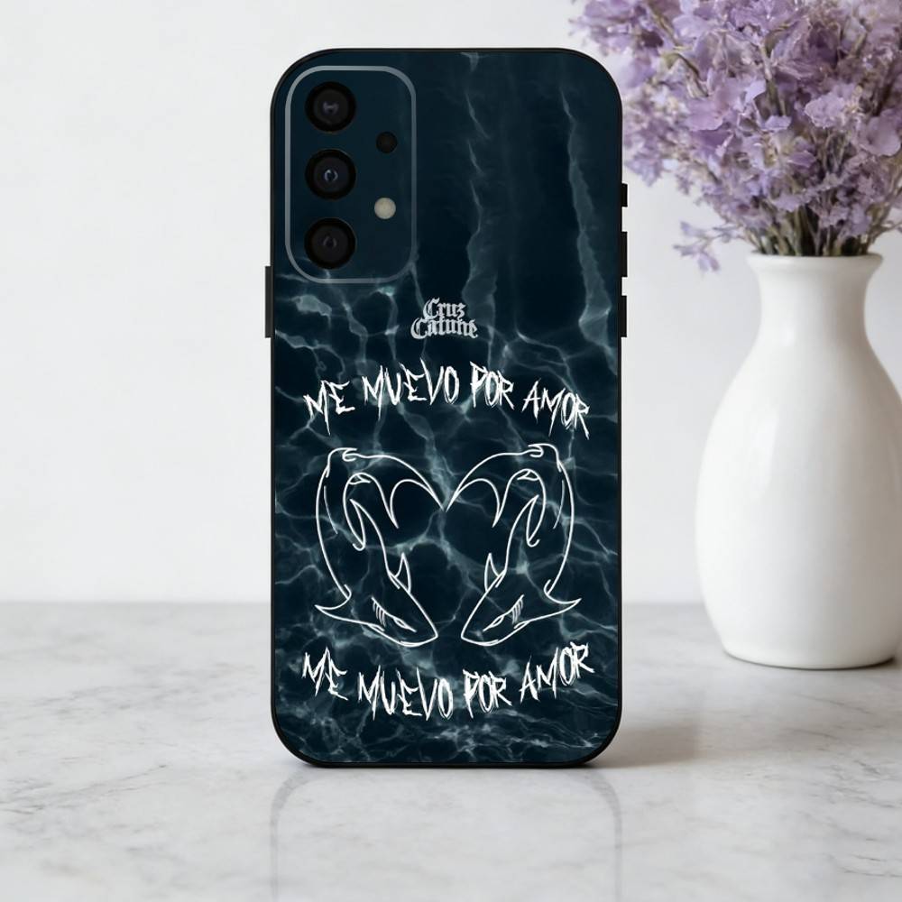 C-Cruz Cafune Me M-Muevo Con Dios Phone Case For Samsung Galaxy A73,A72,A71,A70,A53,A52,A51,Soft Silicone Black Cover