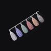 1Box Holographic Nail Glitter Laser Shiny Nail Art Sequins Silver Diamond Powder Dust Gel Nail Polish Manicure Decor