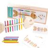 Children Color Matching Stick Balance Games Fine Motor Training Color Sorting Puzzle Learning Board Game Montessori Sensory Toys