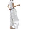 Women's Summer Wide-Leg Jeans: Loose Fit, Large Size, Pear-Shaped Friendly, Slimming Hip-Covering, All-Match Straight Pants