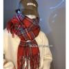 Christmas black pink scarf New red grid niche scarf Winter Korean versatile couple male versatile student scarf