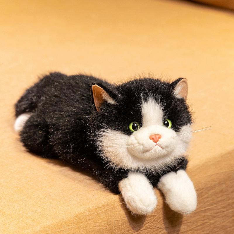 Simulation Fairy Ragdoll Cat Doll Cute Cat Plush Toy Doll Girl Companion Pillow Rag Doll Gift