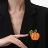 Halloween Pumpkin Brooch for Women All-season Universal Oil Dripping Badge Clothes Bag Scarf Accessories Brooch