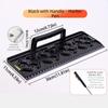 With 30 Cm Ruler Drilling Template For Sockets Drilling Positioning Plate  Installation