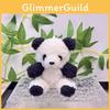 Whimsical Panda Cartoon Plush Pendant Soft Keychain Lovely Bear Gift For Ages All