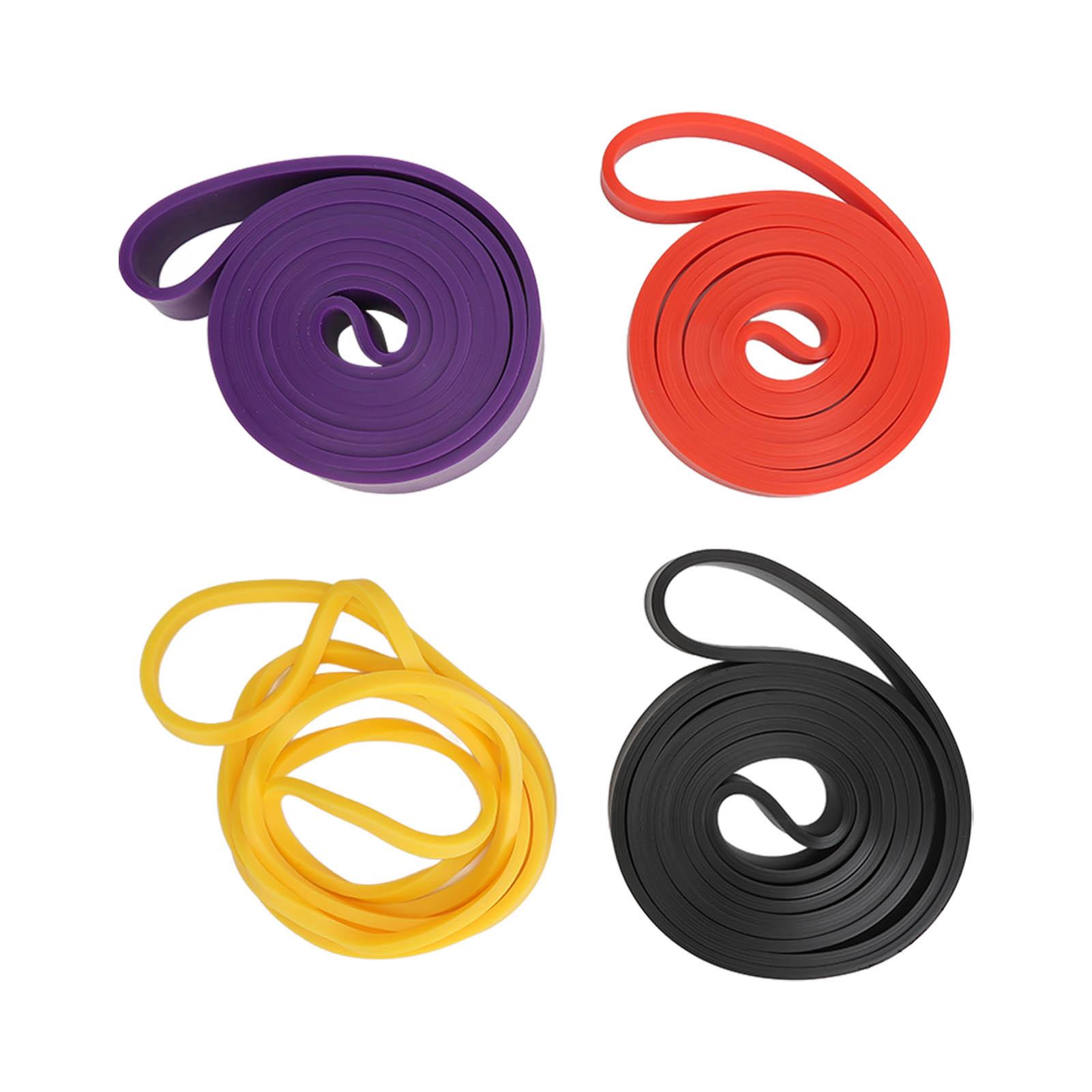 

Resistance Band Elastic Multifunctional Anti Slip Highly Effective Portable with Storage Bag