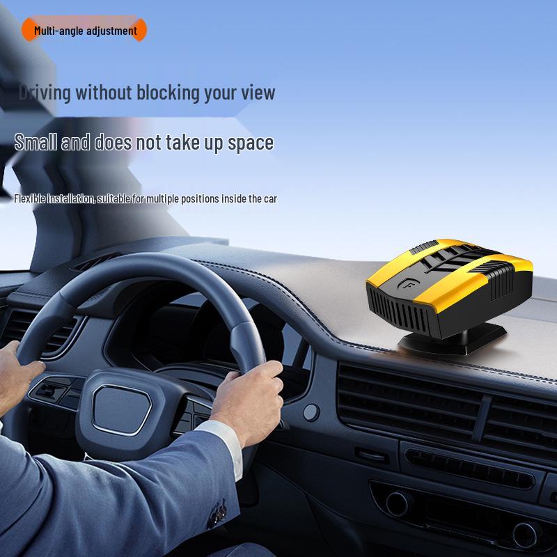12V Car Heater & Defogger with Hot/Cold Settings for Defrosting Snow