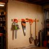 Kettensägenhalter Schwerlast-Organizer-Gestell Wandmontierter Kettensägenhalter Für Werkstatt Garage Schaufeln Besen Kabel Schläuche