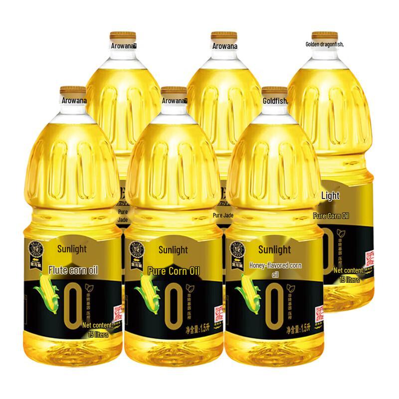 Arowana Sunlight Zero Trans Fat Corn Oil (6 x 1.5L)