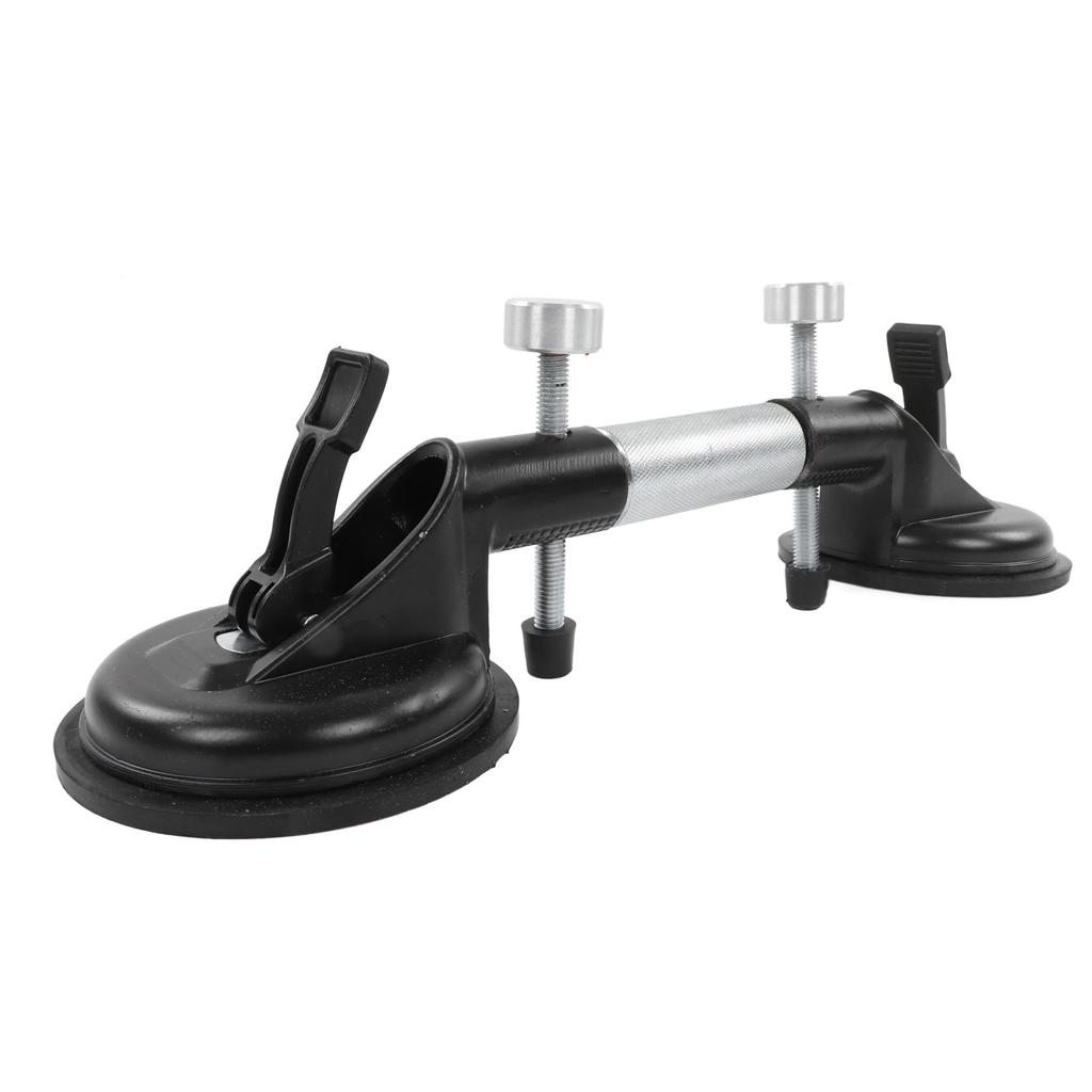 2 Jaws Suction Cup Angle Adjustable Rubber Pad Easy Grip Glass Lifter for Wood Ceramic 123mm