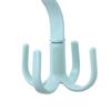 Holder 360 Degree Cloth Rack Nail-free 4 Hook Multifunction Rotating Four-claw Hook Plastic Hanger