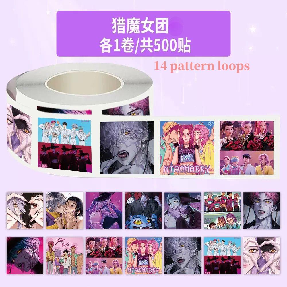 Huntri/x Demœ Hunters Stickers DIY Dress Up Art Craft Kits Dress Up Sticker Books Clothes Changing Book Birthday Christmas Gift