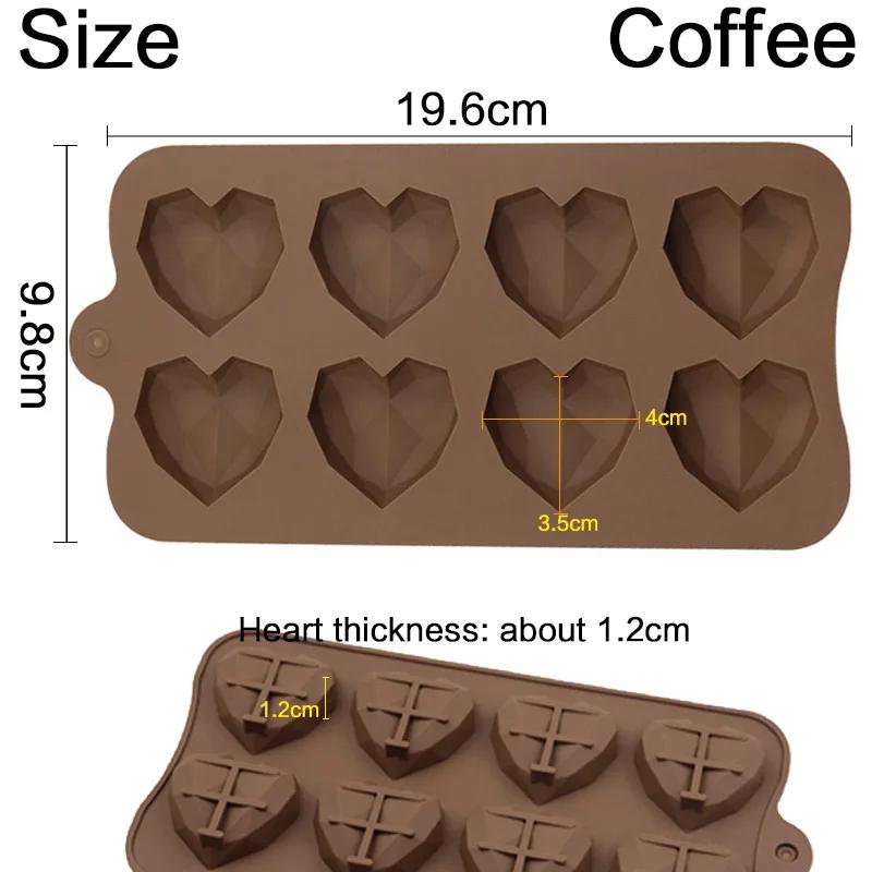 Siliconen Chocoladevorm DIY Snoep Taart Bakvorm Keukenaccessoires Fondant Decoratietools