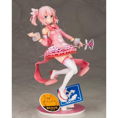 Figura com acabamento pintado em PVC em escala Machikadomazoku Chiyoda Momo 17