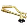 Dual-Head Gas Torch Adjustable Brass Welding Heating Flame Burner High Temperture Propane Butane Welding Torch