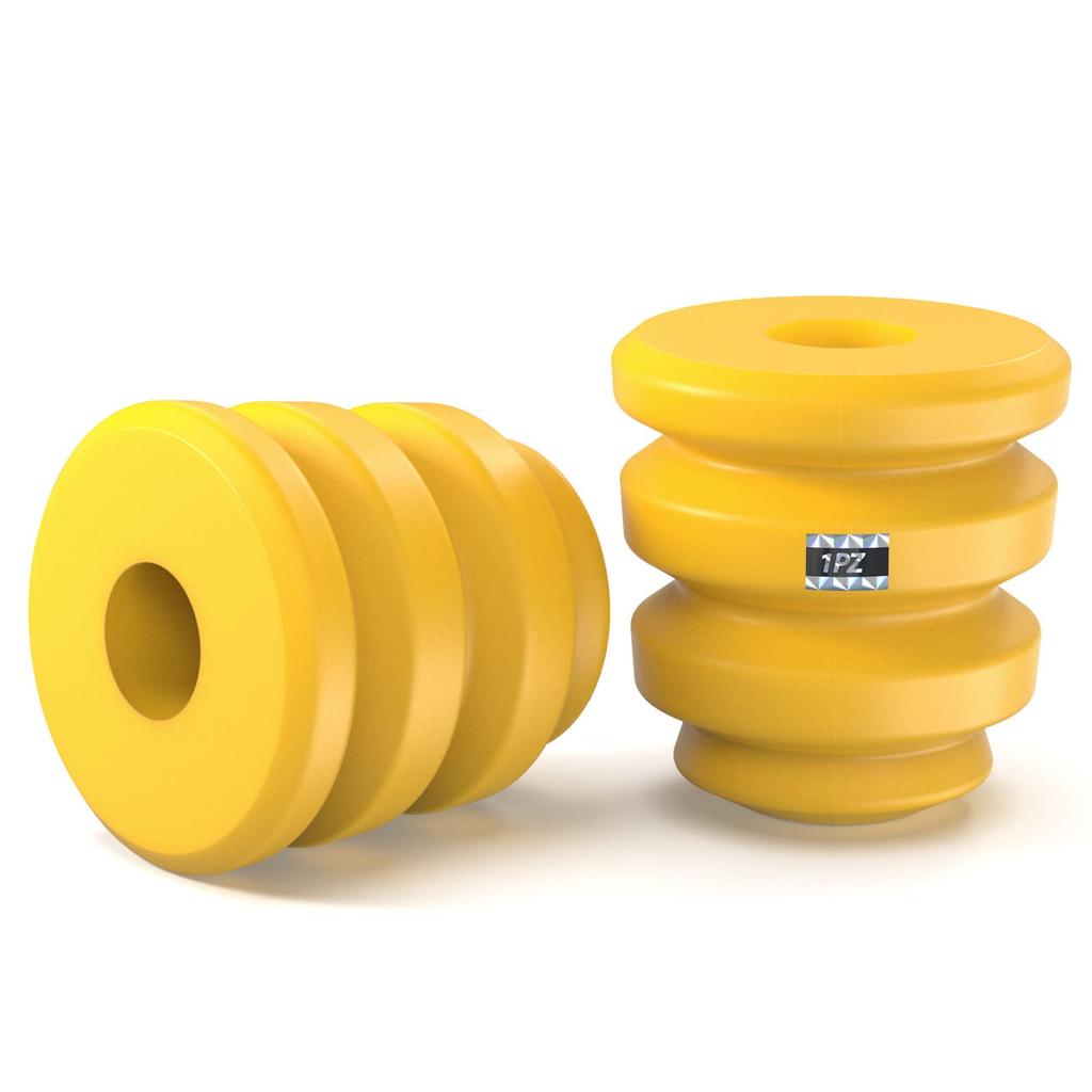1PZ JPA-U1Q 2 Piece Front Urethane Bumper Rubber 15153958 Durable Stroke Adjustment Shock Absorber