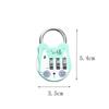 1 ks Roztomilý kočičí visací zámek na zavazadla Kufr Batoh Zámek na heslo Kreslený Mini visací zámek na klíček Deník Notebook Kabelka Kódové zámky
