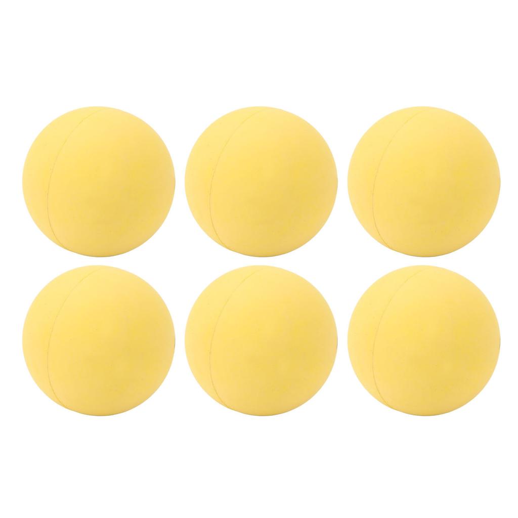 Lacrosse Ball Set PVC Elastic Excellent Grip Lightweight Massage Balls Set for Kids Club Training 6 PCS