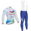 Energies Team Podzimní cyklistické dresy Sady Prodyvné Dlouhý rukáv Jaro Nové Pánské MTB oblečení na kolo Obleky Roupa Ciclismo