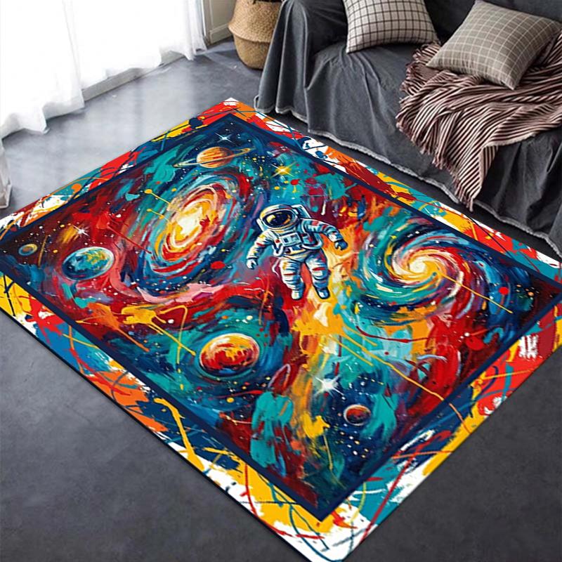 2025 New Space Carpet Rug for Living Room Bedroom Home Sofa Decoration,Kids play Non-slip Floor Mat161