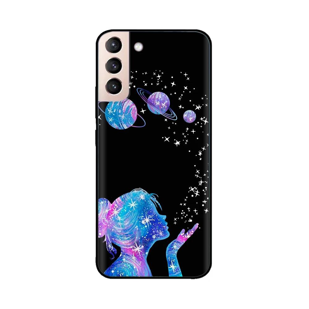 Silicone Case For Samsung Galaxy S21FE Case S21 Ultra 5G Soft TPU Phone Case S21 FE Fundas For Samsung S21 Plus s21+ S 21 Cover
