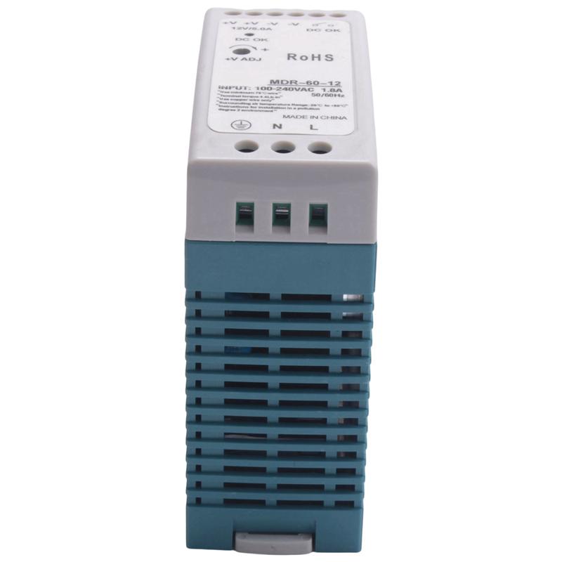 A96I-5X MDR-60 12V 60W Din Rail Power Supply Ac-Dc Driver Voltage Regulator Power Suply 110V 220V