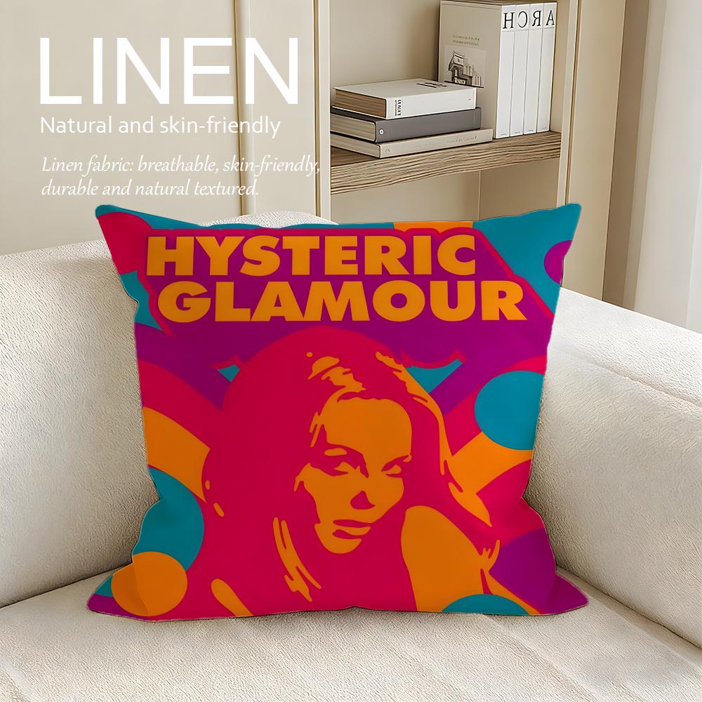 Brand Hysteric Glamour Cushion Cover Pillowcase Set Pcs x x Breathable Washable Sofa Cushion Cover