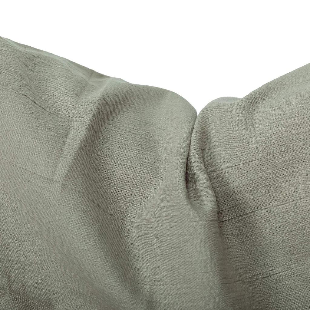 Summer Tsumugi Willow Size [Kyoetsu] Samue, Washable, Style, Fabric, Cotton, 14, Men's (M, Grass)