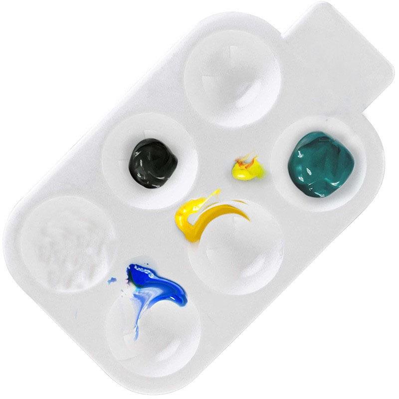 Cross-border Children's Plum Blossom Painting Palette Tray